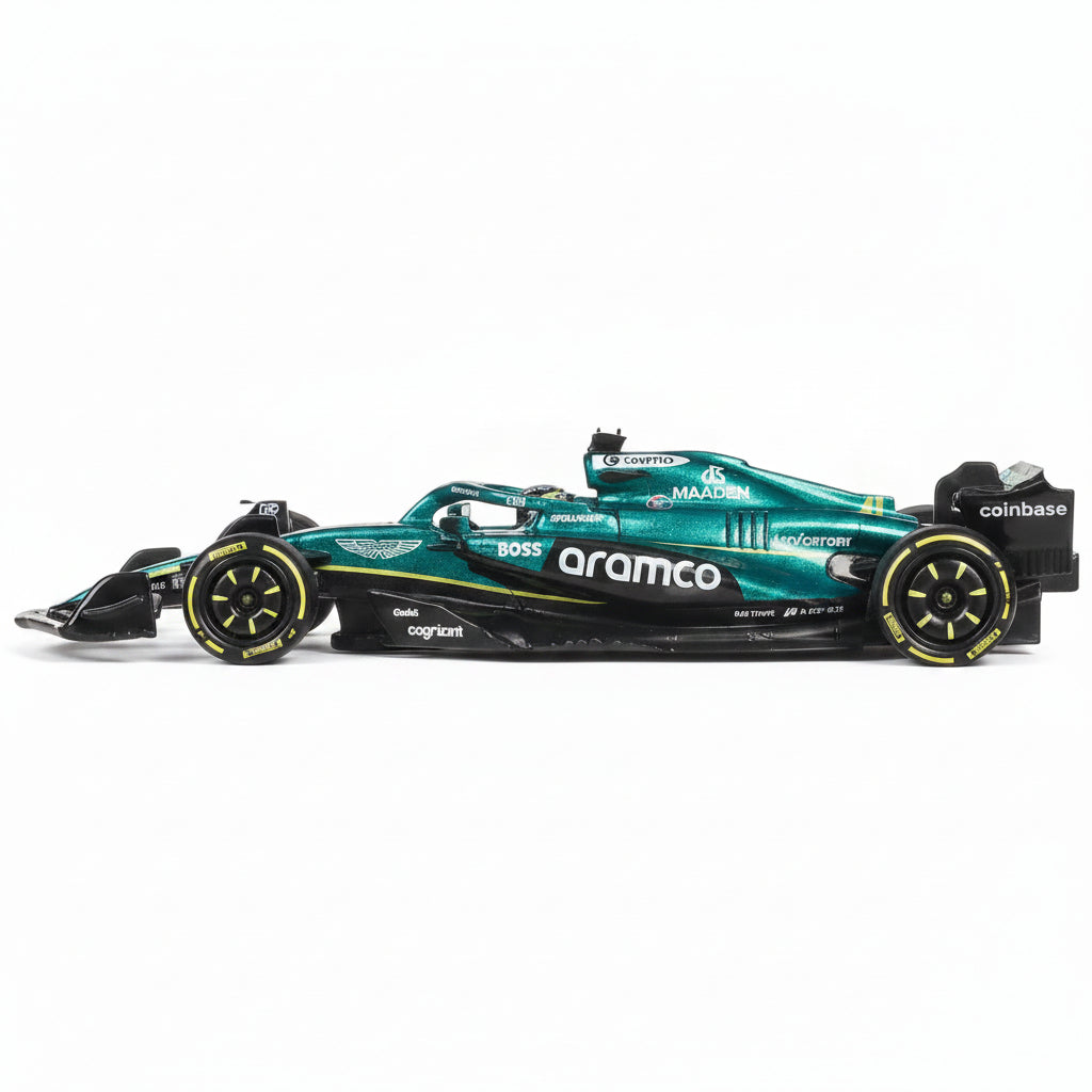 Hot Wheels Premium Aston Martin Aramco Formula One™ Team F1 Car 1:64 Diecast Model 18 