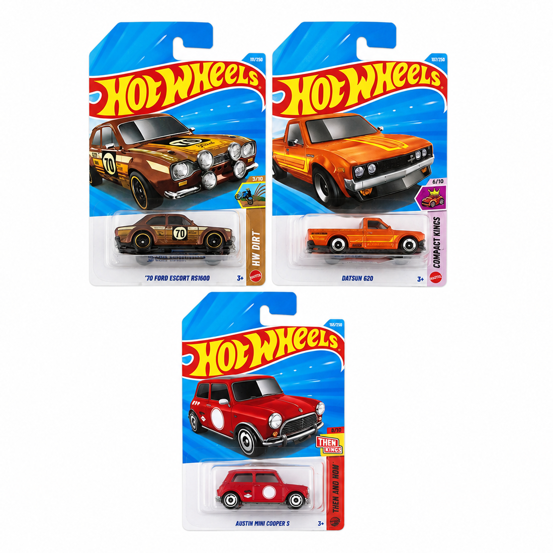 Hot Wheels Premium Mainline Die-Cast Cars | 1:64 Scale Collectible Toy Cars (Pack Of 3)