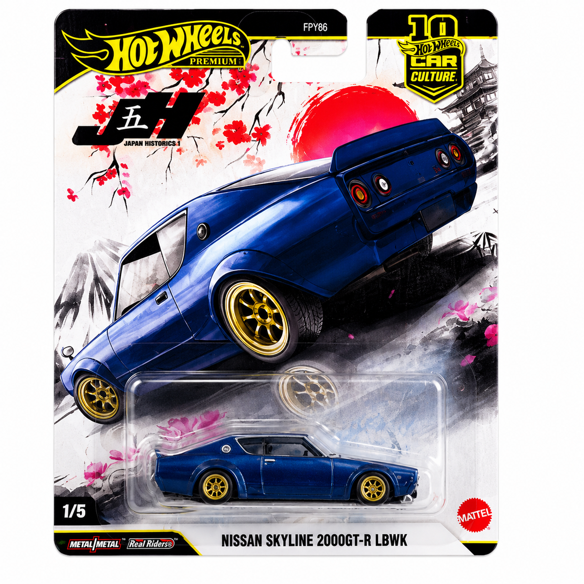 Hot Wheels Premium – Nissan Skyline 2000GT-R LBWK | Japan Historics Se
