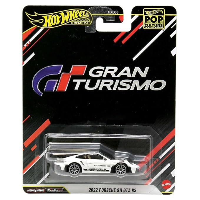 Hot Wheels Premium Pop Culture Gran Turismo – 2022 Porsche 911 GT3 RS