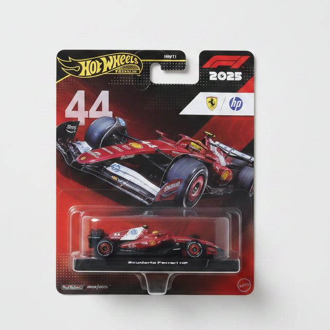 Hot Wheels Premium Scuderia Ferrari HP Formula 1 Car 1:64 Diecast Collectible – Charles Leclerc #44