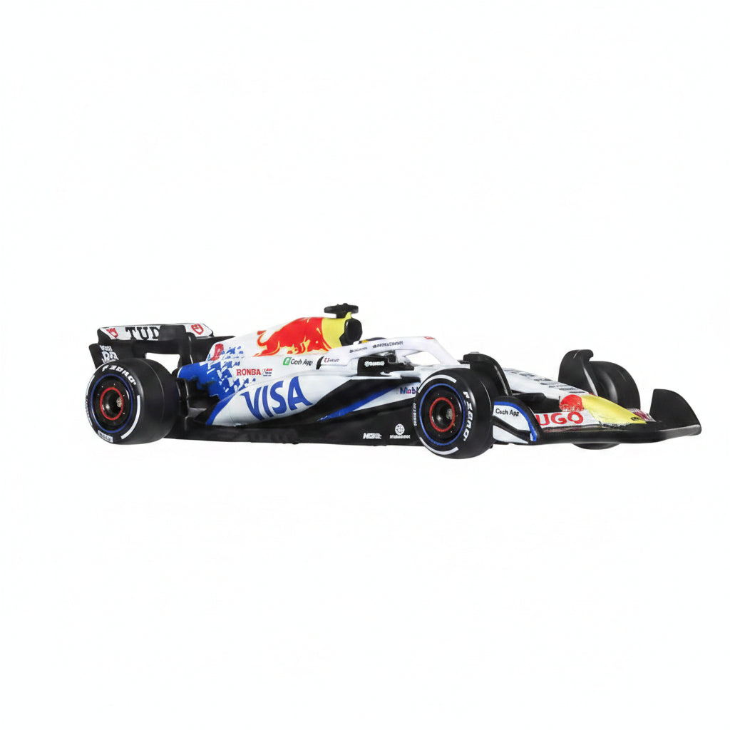 Hot Wheels Premium Visa Cash App Racing Bulls Formula One Team F1 Car 2025 – 1:64 Diecast Model 6 