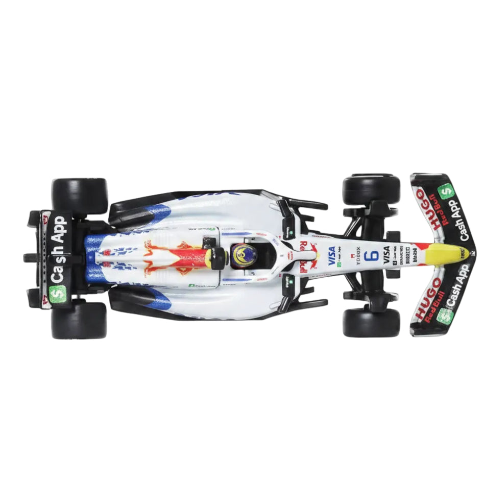 Hot Wheels Premium Visa Cash App Racing Bulls Formula One Team F1 Car 2025 – 1:64 Diecast Model 6 