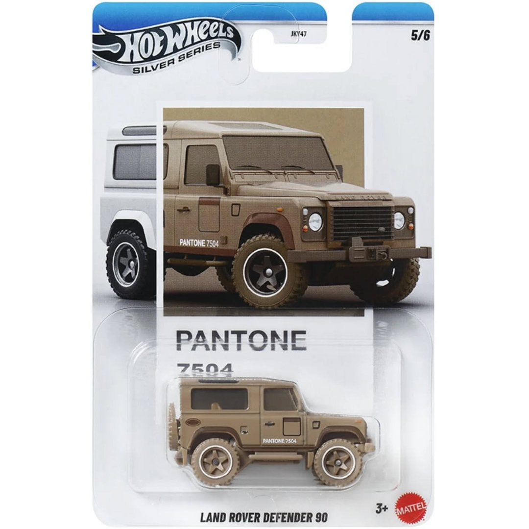 Hot Wheels Silver Series Imported Land Rover Defender 90 – 7504