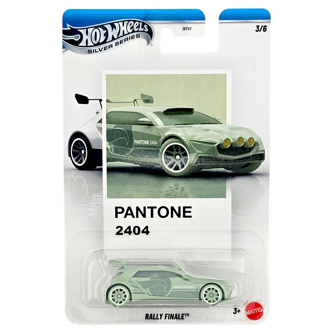 Hot Wheels Silver Series Imported Rally Finale Pantone 2404 – 1:64 Diecast Model