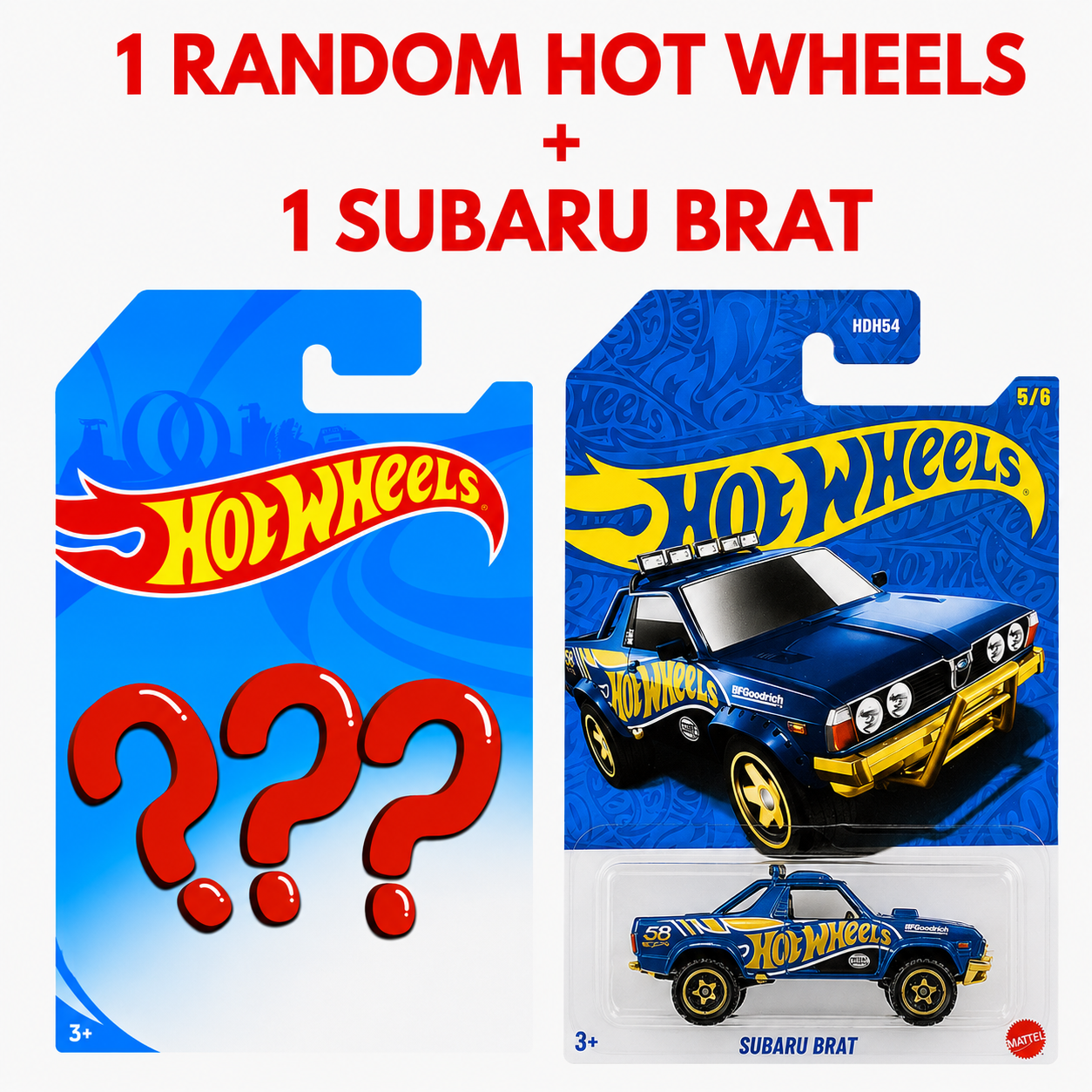 Hot Wheels Subaru BRAT 