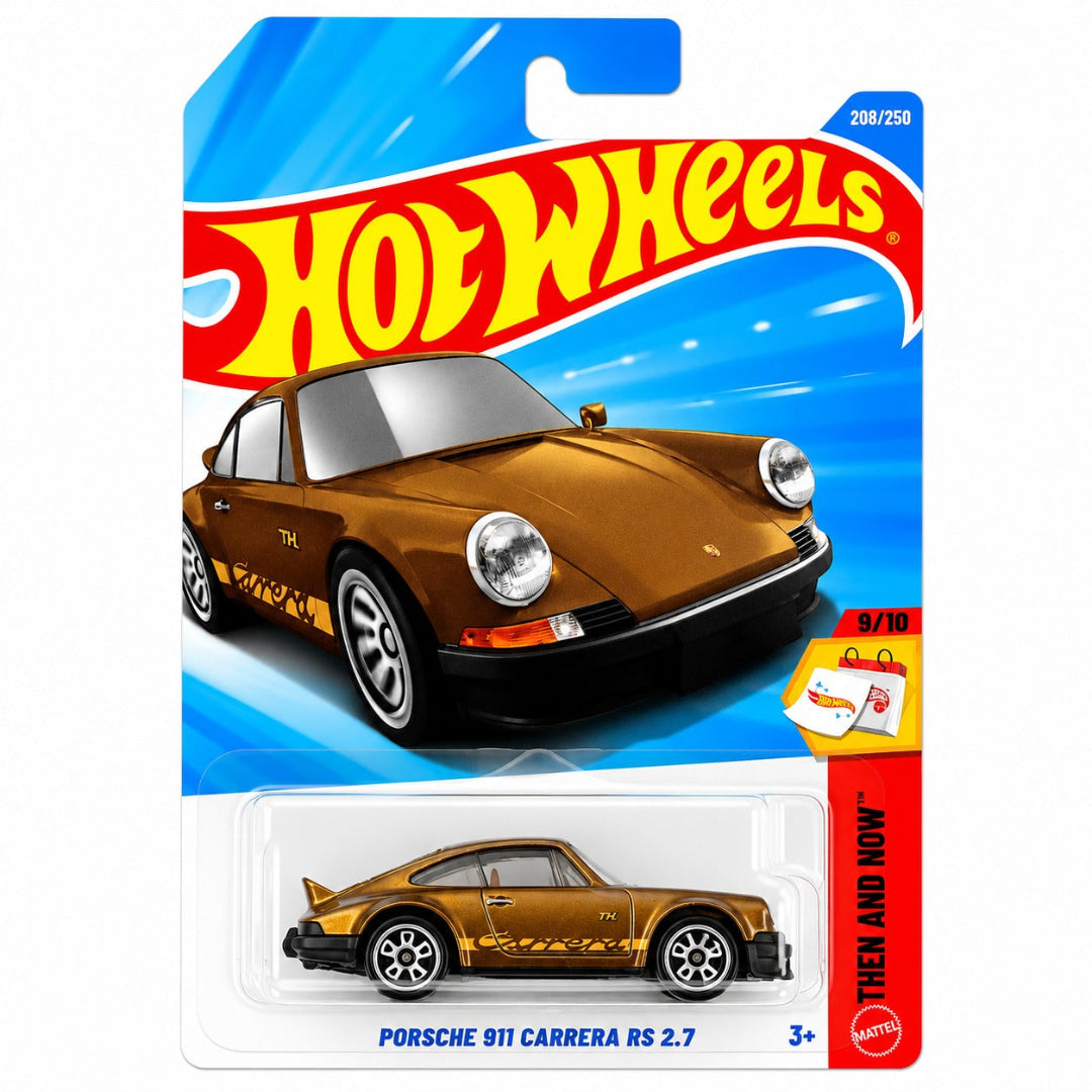 Hot Wheels Super Treasure Hunt Hot Wheels Porsche 911 Carrera RS 2.7 Die-Cast Toy Car With Blister