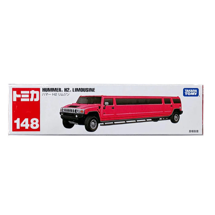 Takara Tomy Tomica 148 Hummer H2 Limousine Diecast Model Car (No Cod Allowed On This Product) - Prepaid Orders Only