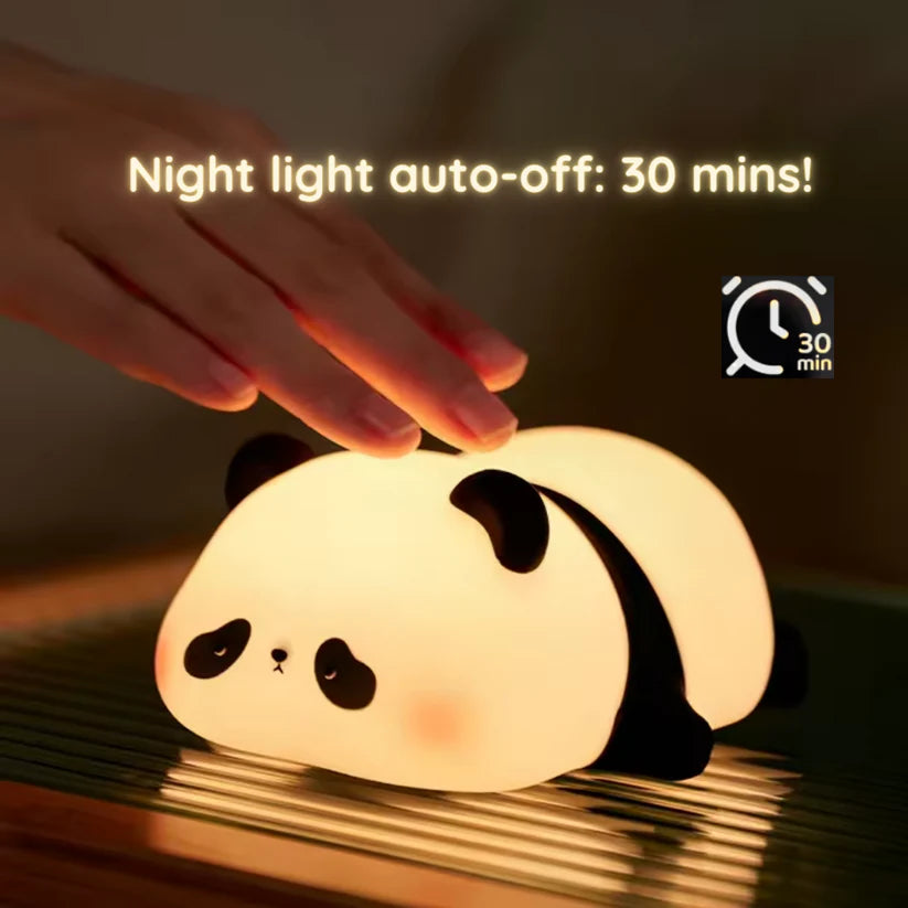 Panda Touch Silicon Lamp With Usb Premium Quality