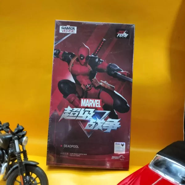 Marvel Studios Deadpool & Wolverine : 1:10 Scale Super War Collection Deadpool Action Figure by ZD Toys (Size-7 Inch)