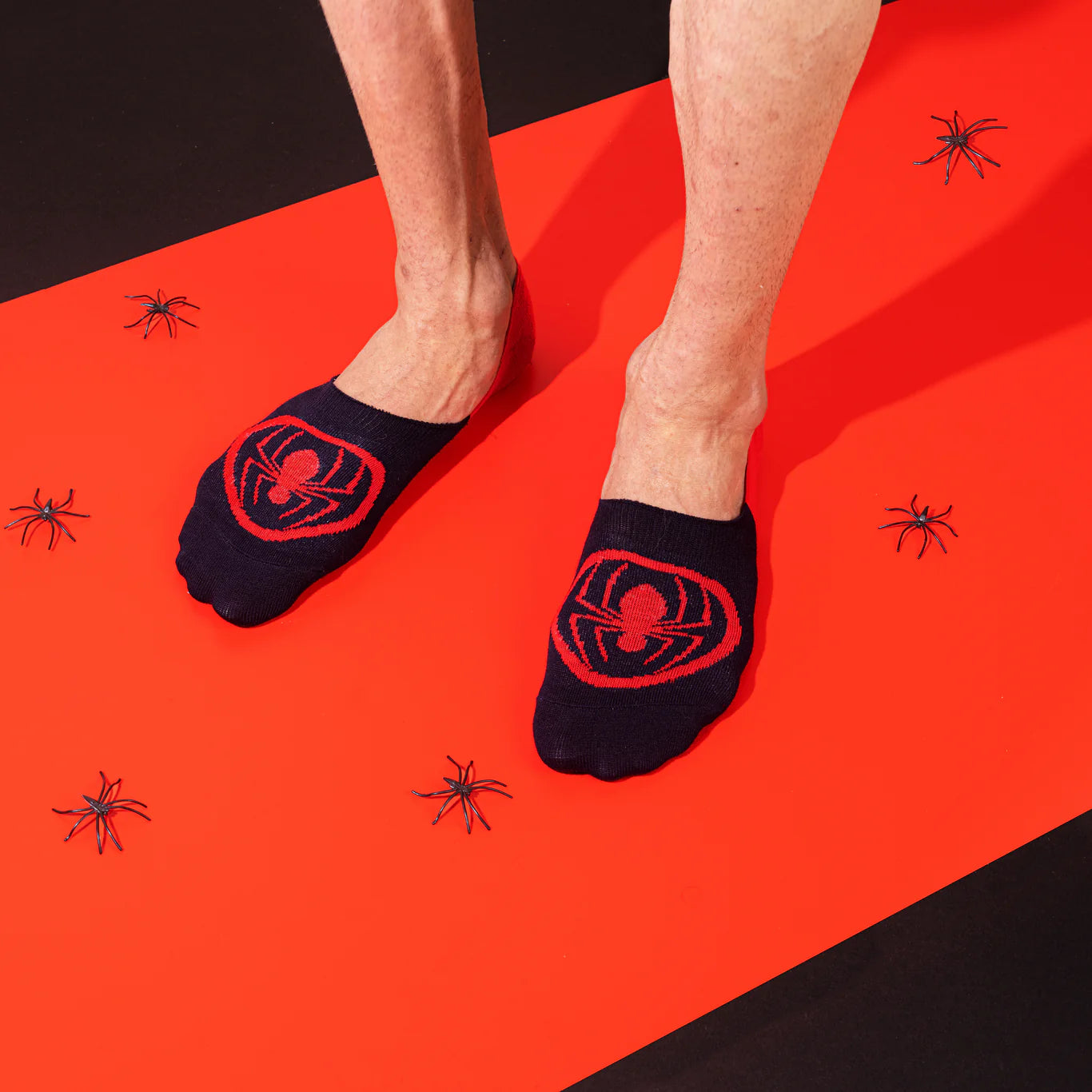 Spider-man Loafer/ Invisible Socks For Men