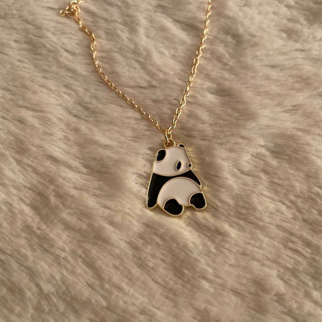 Amazon.com: 14k Solid Gold Panda Pendant Necklaces for Women Yellow Gold  Jewelry Present for Wife Girlfriend Mother,16+1+1 Inch : Clothing, Shoes &  Jewelry