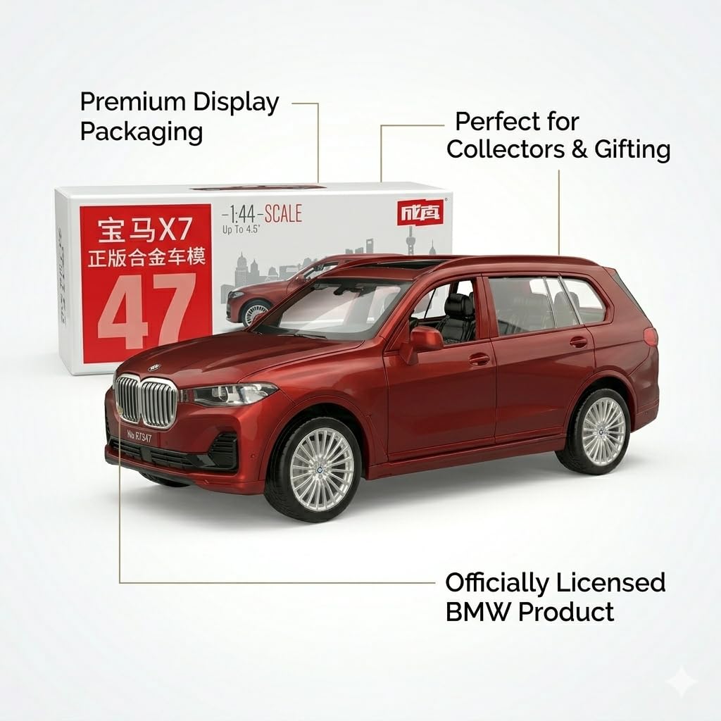 BMW X7 – Official Licensed 1:44 Die Cast SUV Model
