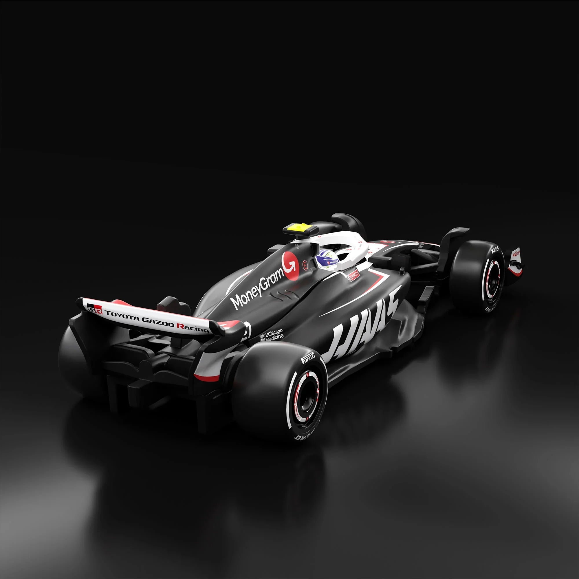 Hot Wheels Scale 1:64 Imported Premium  Formula F1  2024 Diecast Model Cars - MoneyGram Haas F1  Team VF-24 Car #27