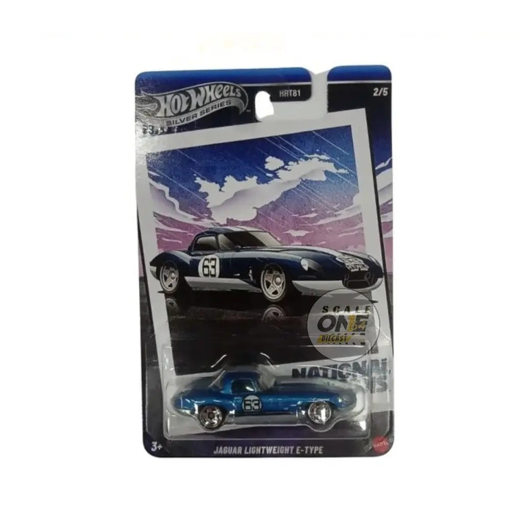 Hot Wheels 2025 Silver Series National Icon Scale 1:64 - Jaguar Lightweight E-Type