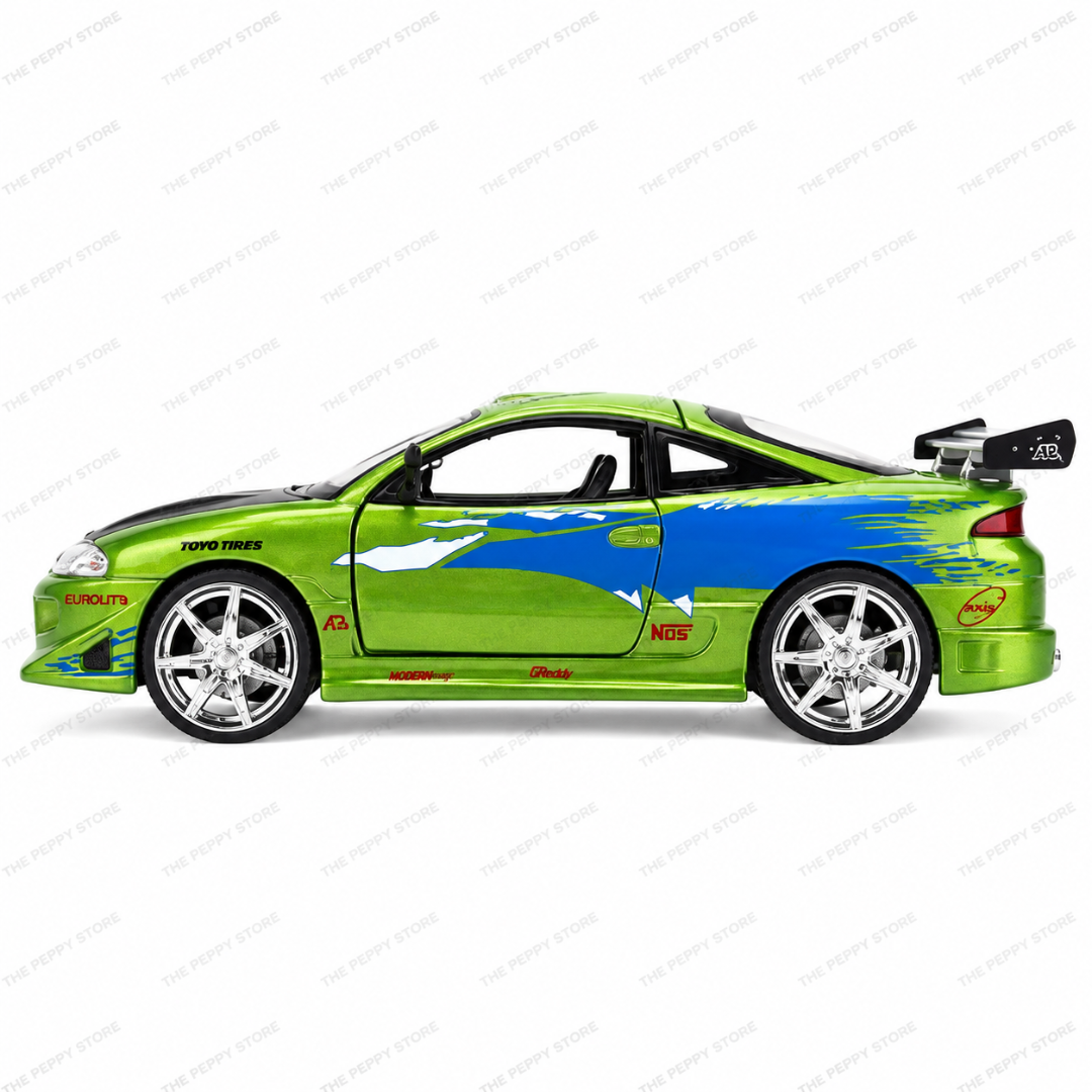 Jada Fast & Furious 25th Anniversary Brian’s Mitsubishi Eclipse 1:24 Diecast
