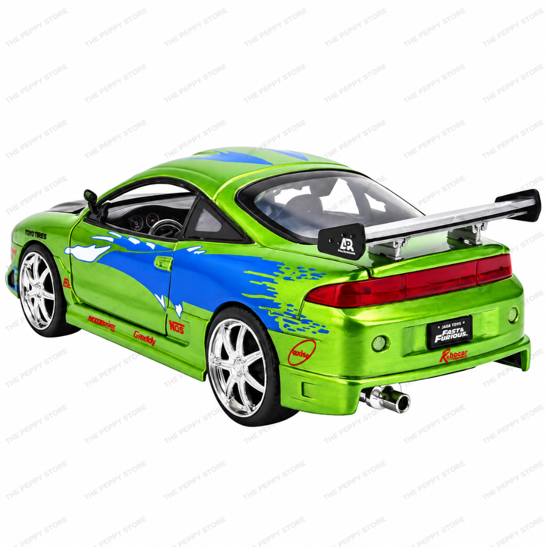 Jada Fast & Furious 25th Anniversary Brian’s Mitsubishi Eclipse 1:24 Diecast