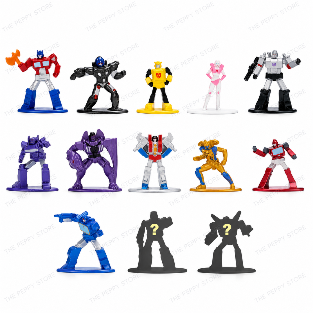 Jada Toys Transformers Nano Metalfigs Mystery Blind Bag – 1 Random Figure