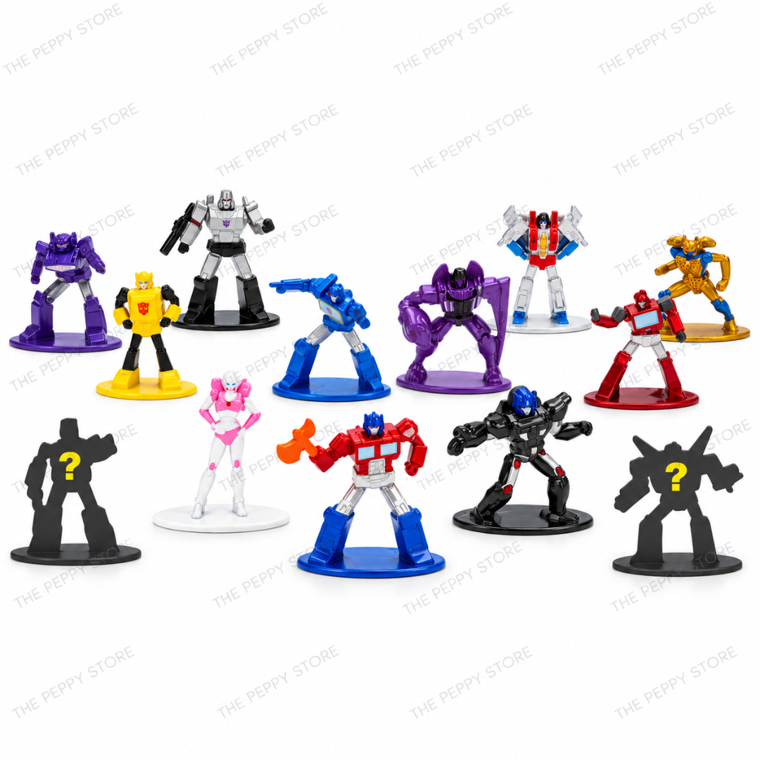 Jada Toys Transformers Nano Metalfigs Mystery Blind Bag – 1 Random Figure