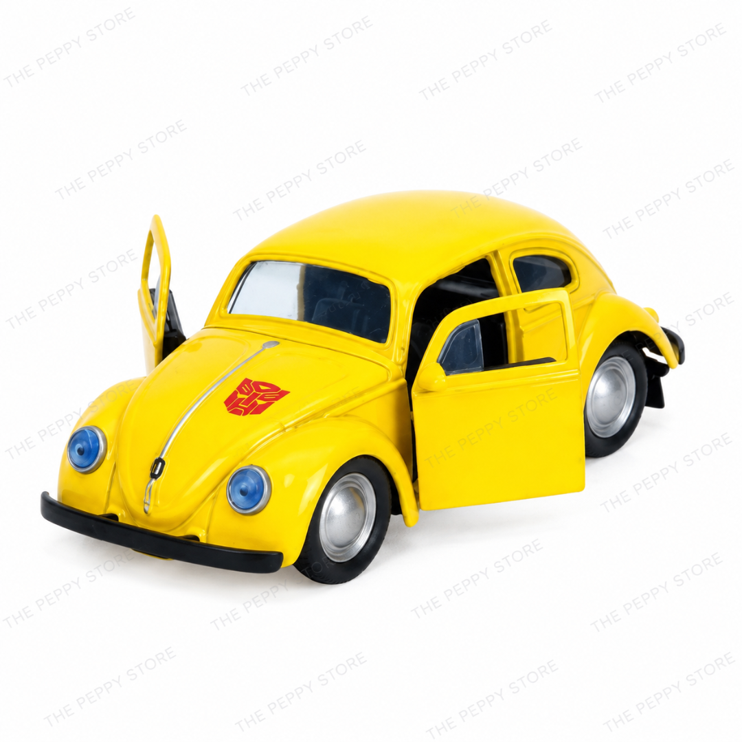 Jada Transformers G1 Bumblebee Volkswagen Beetle 1:32 Die-Cast – 40th Anniversary