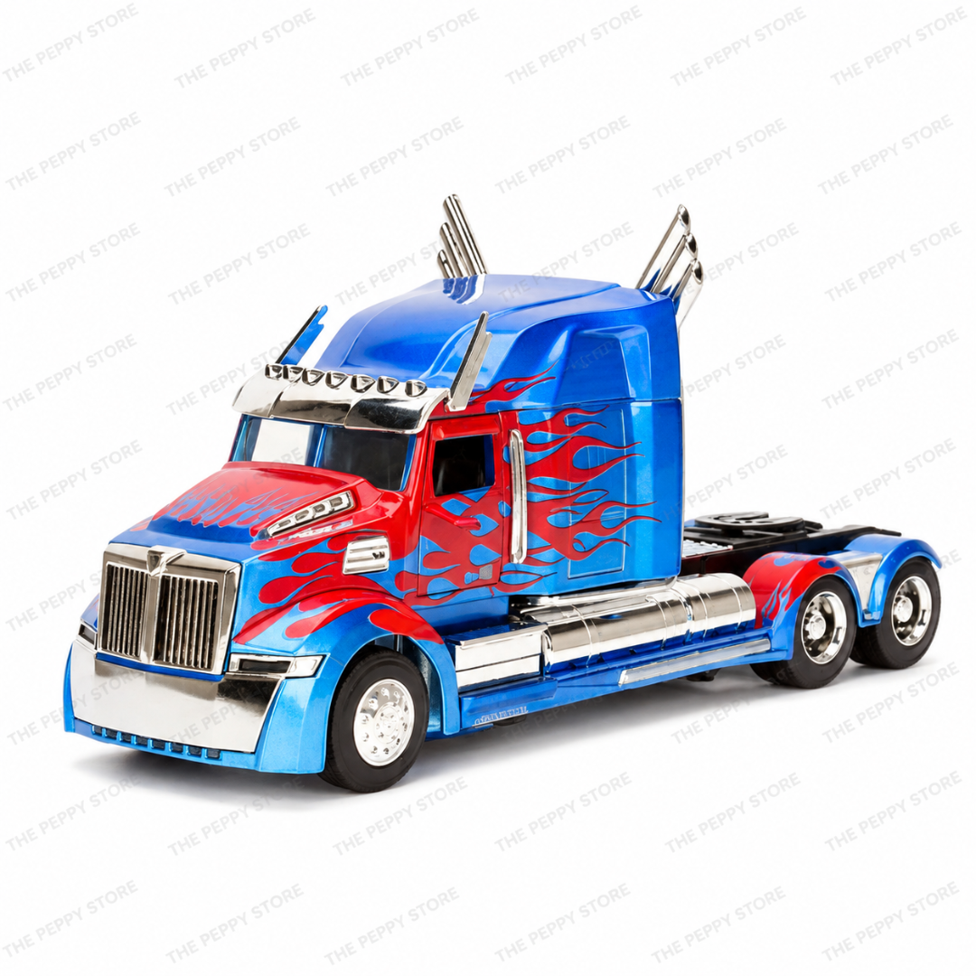 Jada Transformers The Last Knight Optimus Prime Western Star 5700 XE Phantom 1:24 Diecast Model