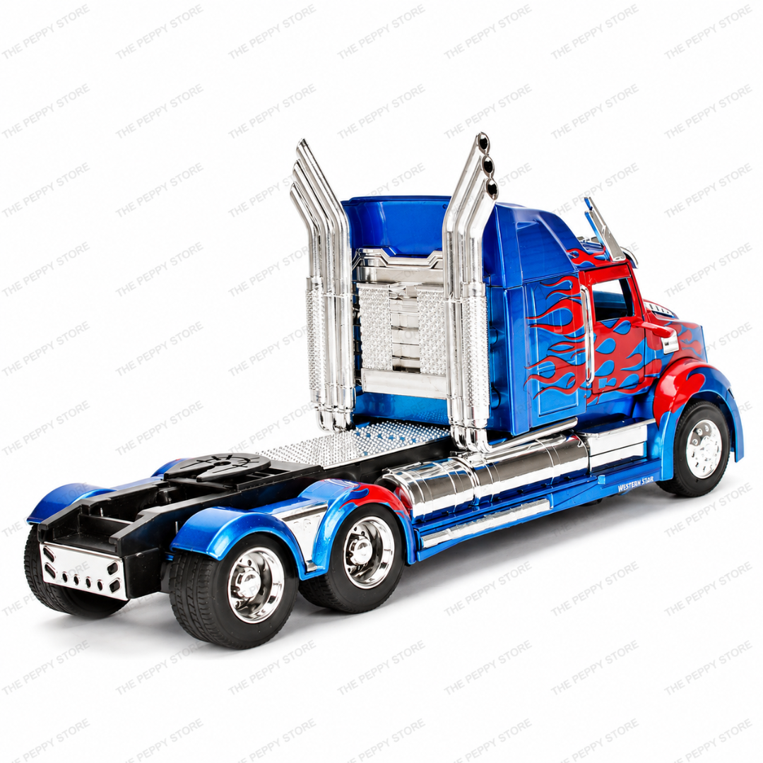 Jada Transformers The Last Knight Optimus Prime Western Star 5700 XE Phantom 1:24 Diecast Model