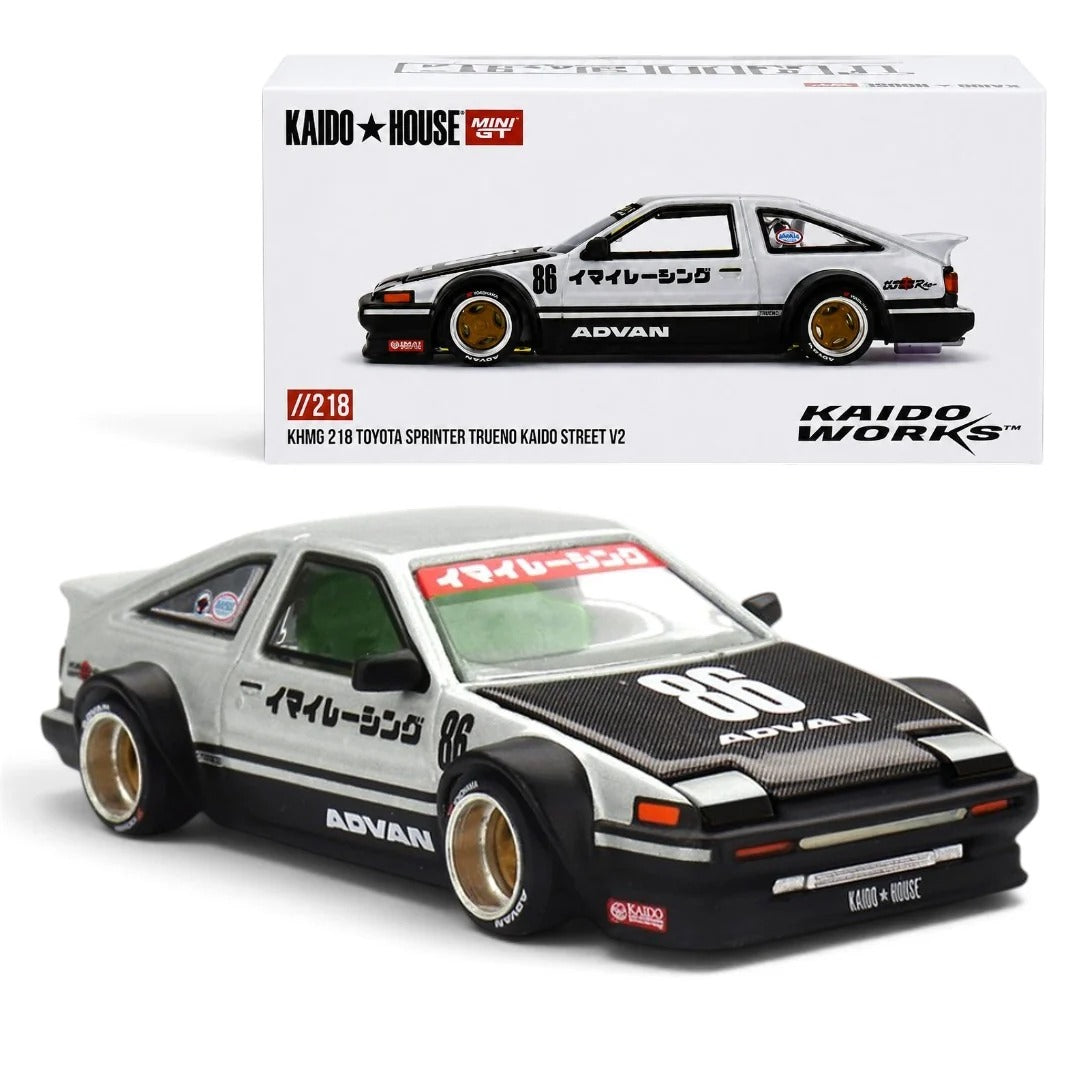 KAIDO HOUSE x MINI GT KHMG 218 Toyota Sprinter Trueno Kaido Street V2