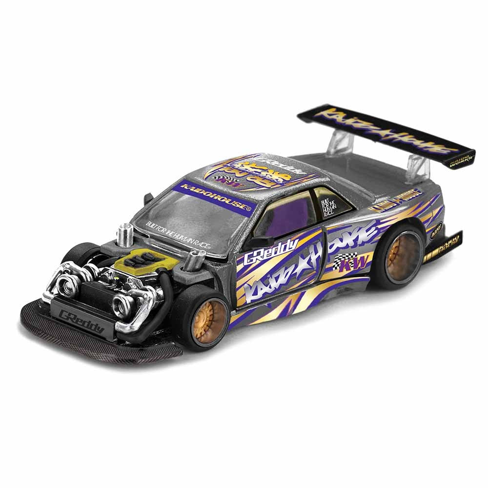 Kaido House Mini GT Nissan Silvia S13 R Kaido Drift V1 #235 1:64 Diecast Model Car Imported