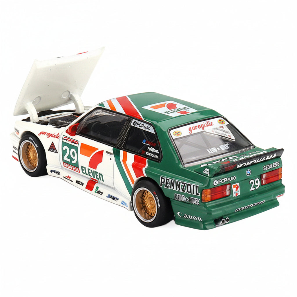 Kaido House x Mini GT BMW M3 Kaido Works Larry Chen V1 1:64 217 Diecast Model Car Imported