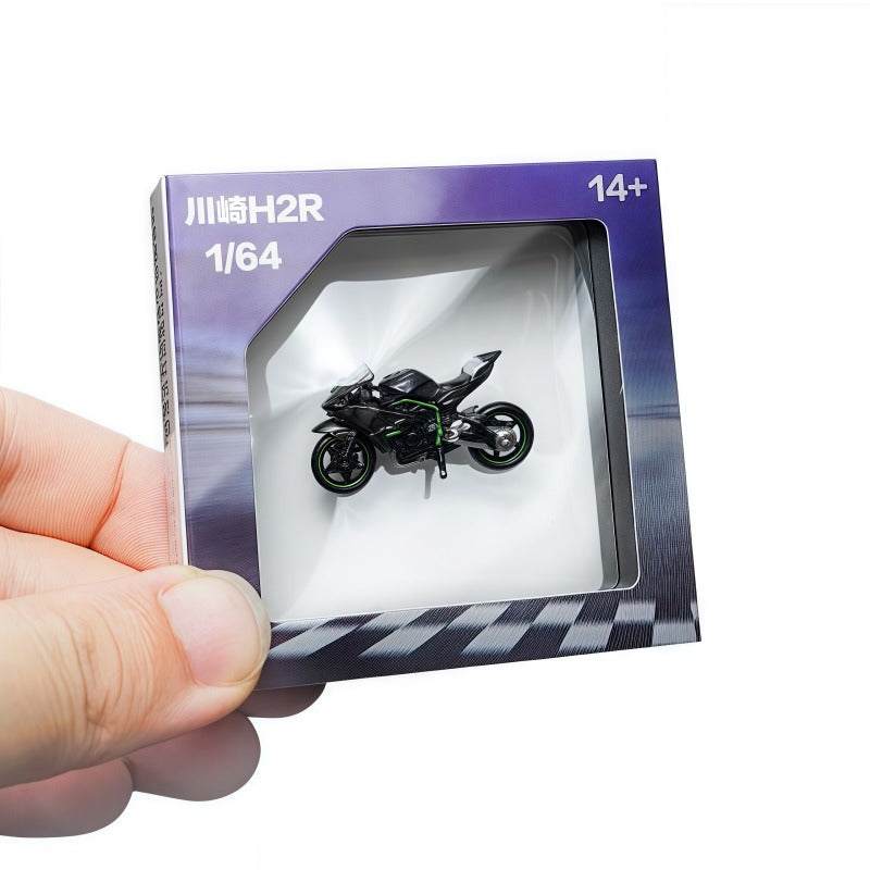produKawasaki H2R Scale 1:64 Miniature Alloy Modelct name:-