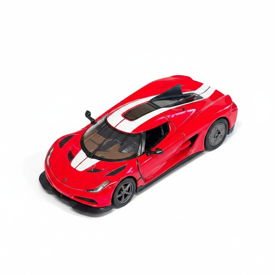 Kinsmart Koenigsegg Jesko Absolut Livery Edition 1:36 – Red & White