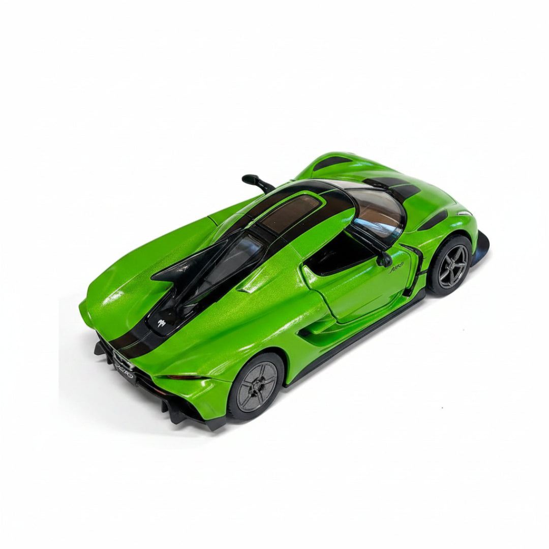 Kinsmart Koenigsegg Jesko Absolut Livery Edition Diecast Model Car 1:36 – Green