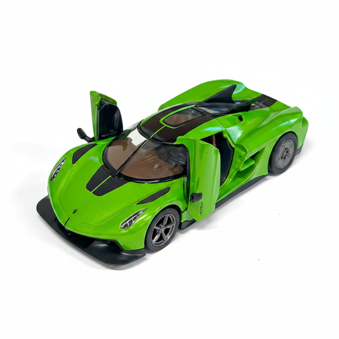 Kinsmart Koenigsegg Jesko Absolut Livery Edition Diecast Model Car 1:36 – Green