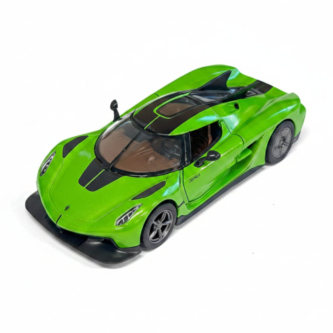 Kinsmart Koenigsegg Jesko Absolut Livery Edition Diecast Model Car 1:36 – Green