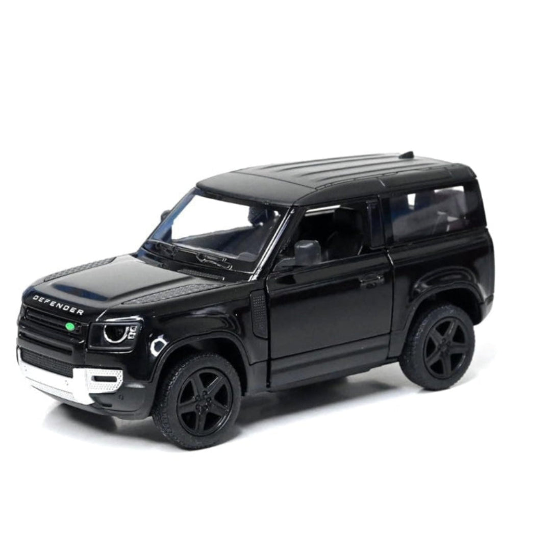 Kinsmart Land Rover Defender Diecast Model Car 1:36 – Black