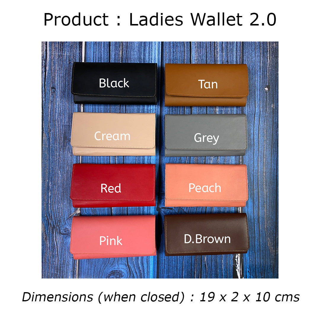 Personalised Ladies Wallets 2.0 (No CASH ON DELIVERY allowed on this product)