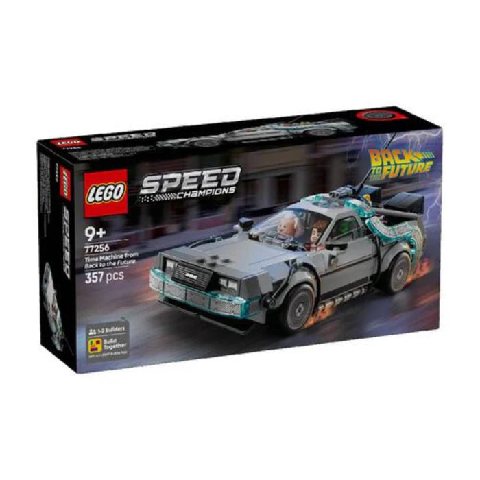 Preorder Lego Speed Champions Formula F1 Racing 77256 Time Machine from Back to the Future Car  - (357 Pieces) - No COD Available on this Product - Will Be Shipped In First week of Feb