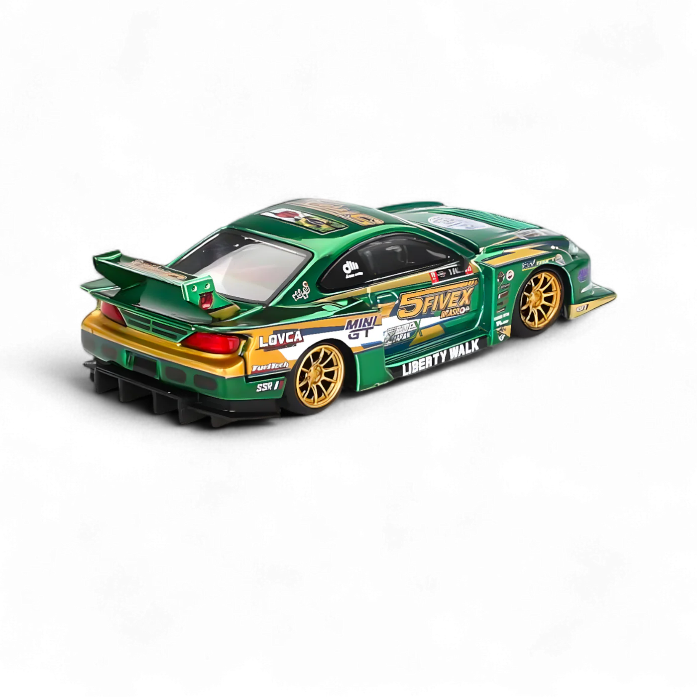 Mini GT Nissan Silvia (S 15)LB super silhouette LBWK 2024 Fausto Racing 858