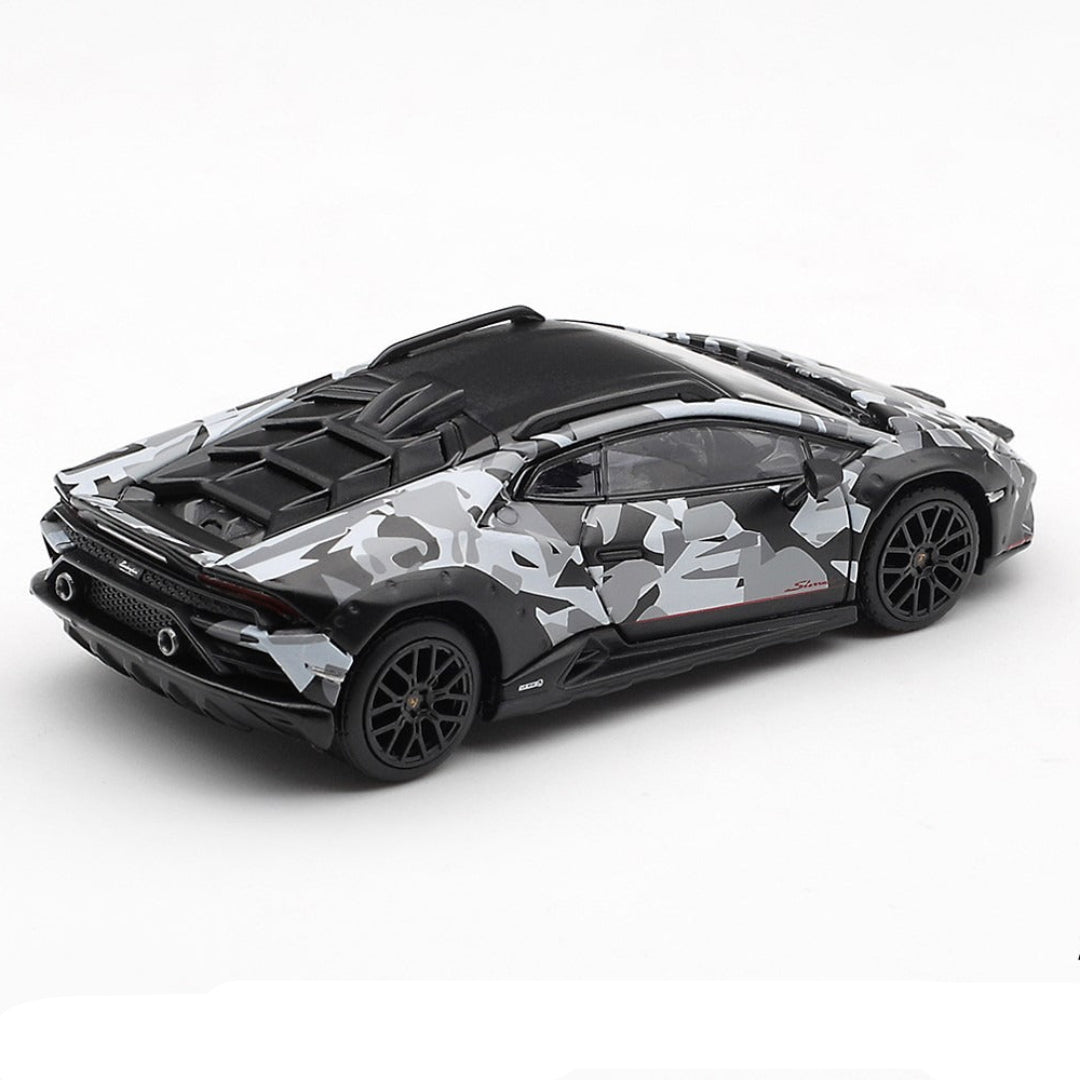 MINI GT Imported Lamborghini Huracán Sterrato All Terrain Camouflage Set of 4 1:64 Diecast Model Cars – MGTS0026