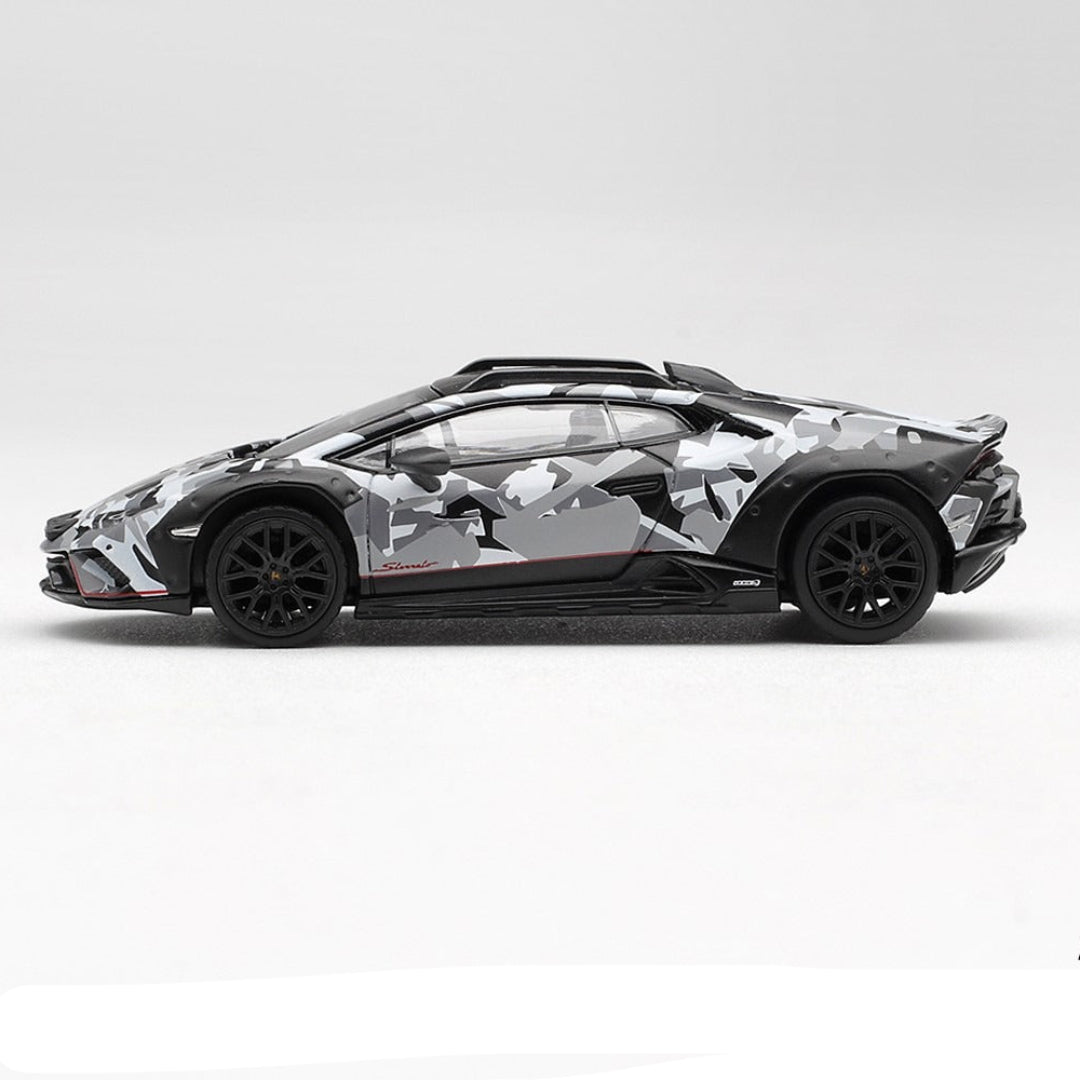 MINI GT Imported Lamborghini Huracán Sterrato All Terrain Camouflage Set of 4 1:64 Diecast Model Cars – MGTS0026