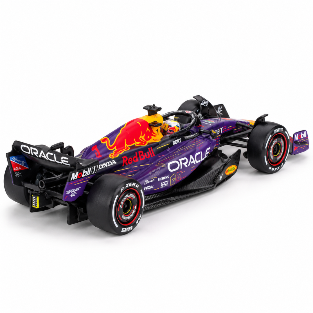 MINI GT Imported Oracle Red Bull Racing RB19 #1 Max Verstappen 2023 Las Vegas GP Winner 1:64 Diecast #1194