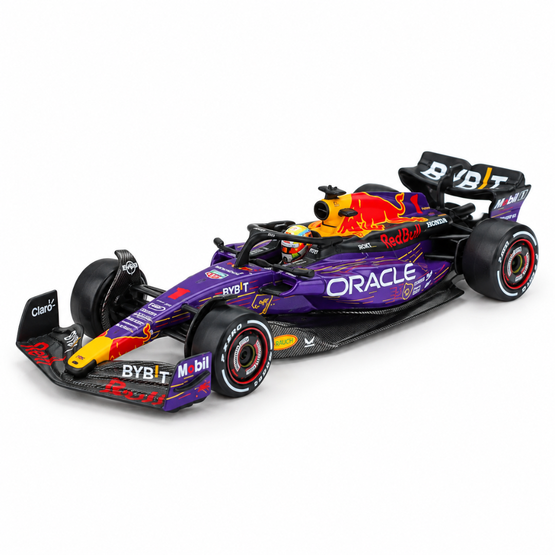 MINI GT Imported Oracle Red Bull Racing RB19 #1 Max Verstappen 2023 Las Vegas GP Winner 1:64 Diecast #1194