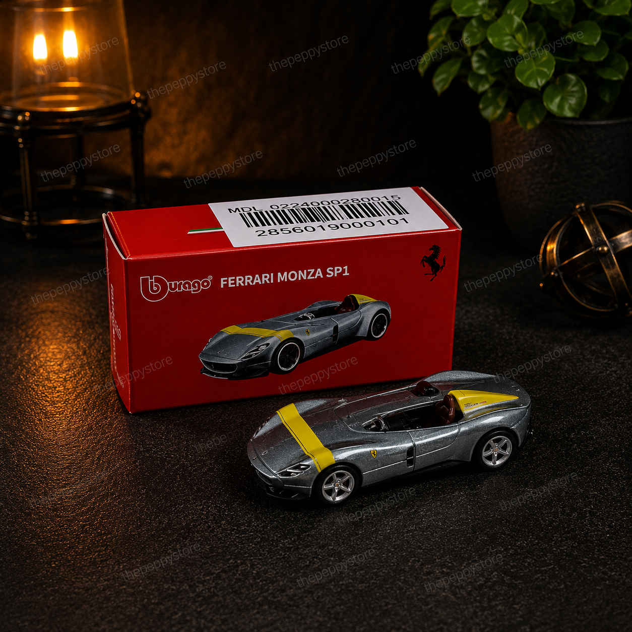 Official Bburago Ferrari Monza SP1 - 1 : 64 Diecast Scale Model