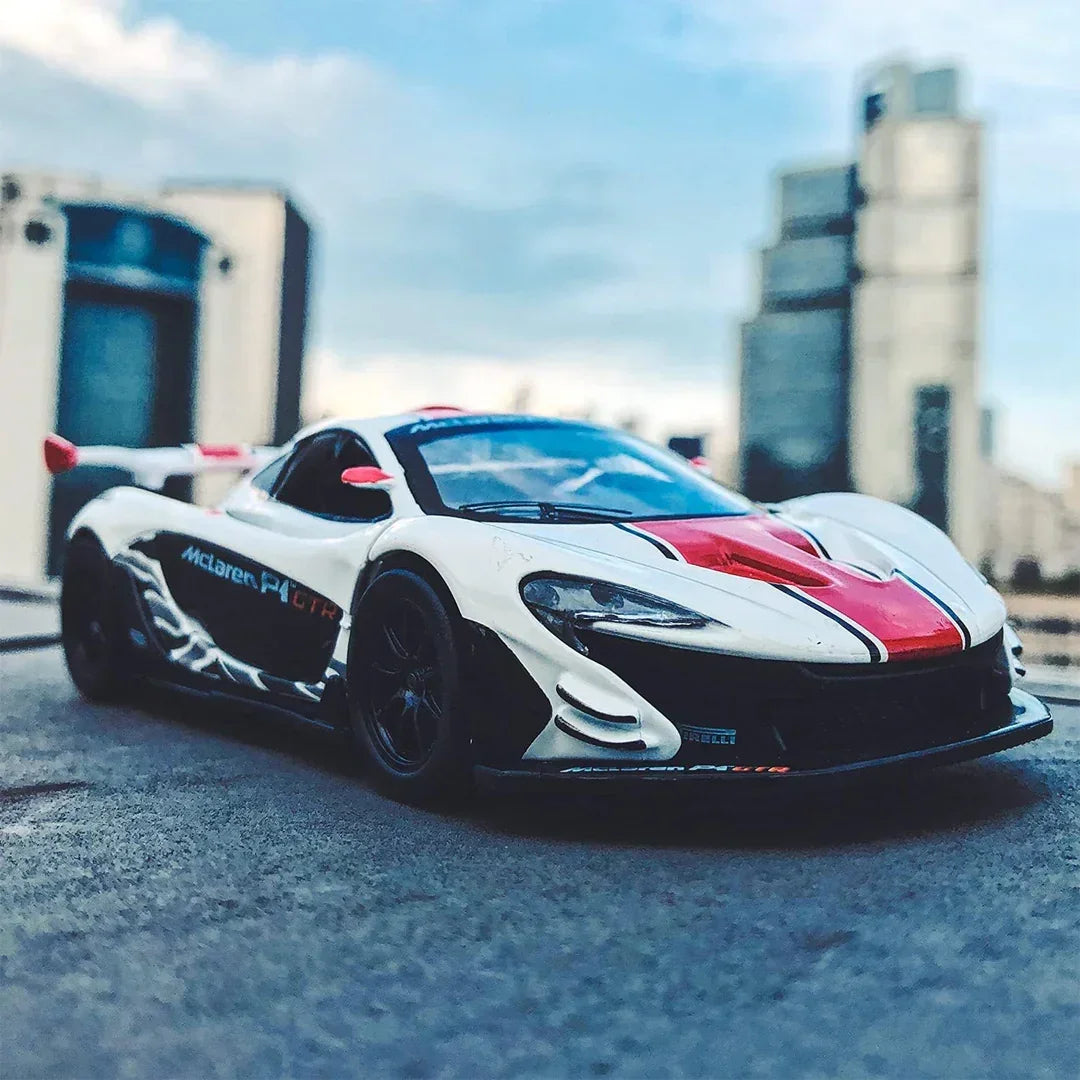 MSZ McLaren P1 GTR Diecast Metal Supercar Model