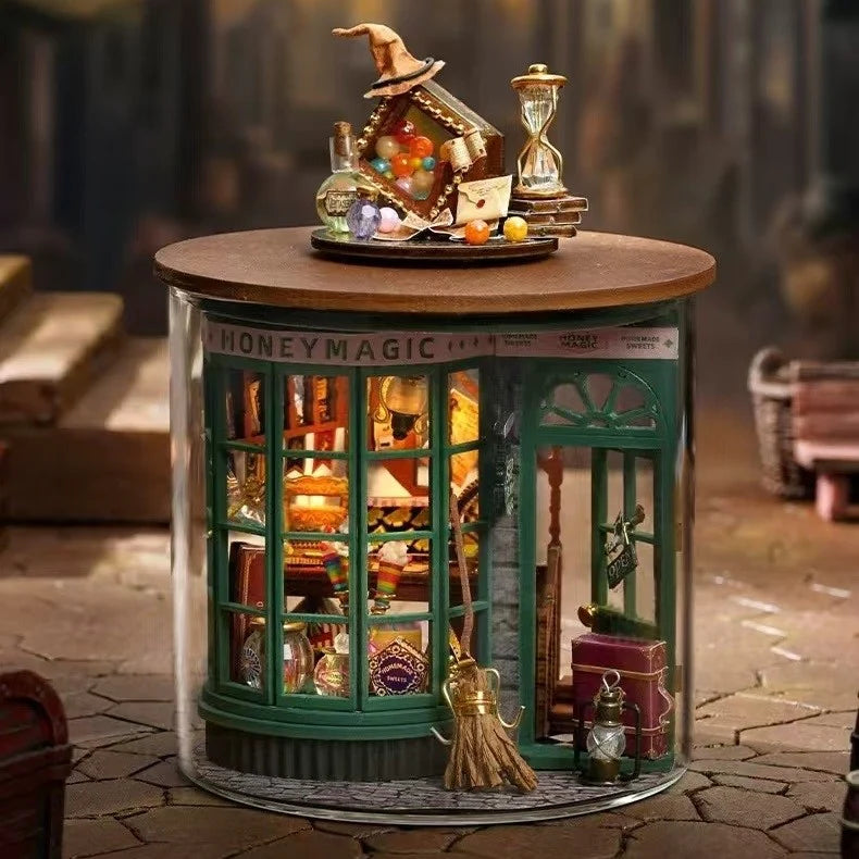 Magic Shop 3D DIY Decor Miniature House Kit in Dream Bottle Series 3D DIY Decor