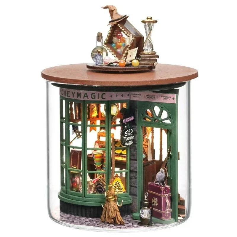 Magic Shop 3D DIY Decor Miniature House Kit in Dream Bottle Series 3D DIY Decor