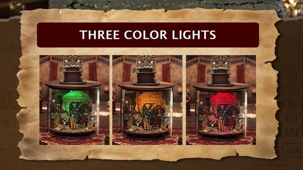 Magic Treasure 3D DIY Decor Miniature House Kit in Dream Bottle Series 3D DIY Decor