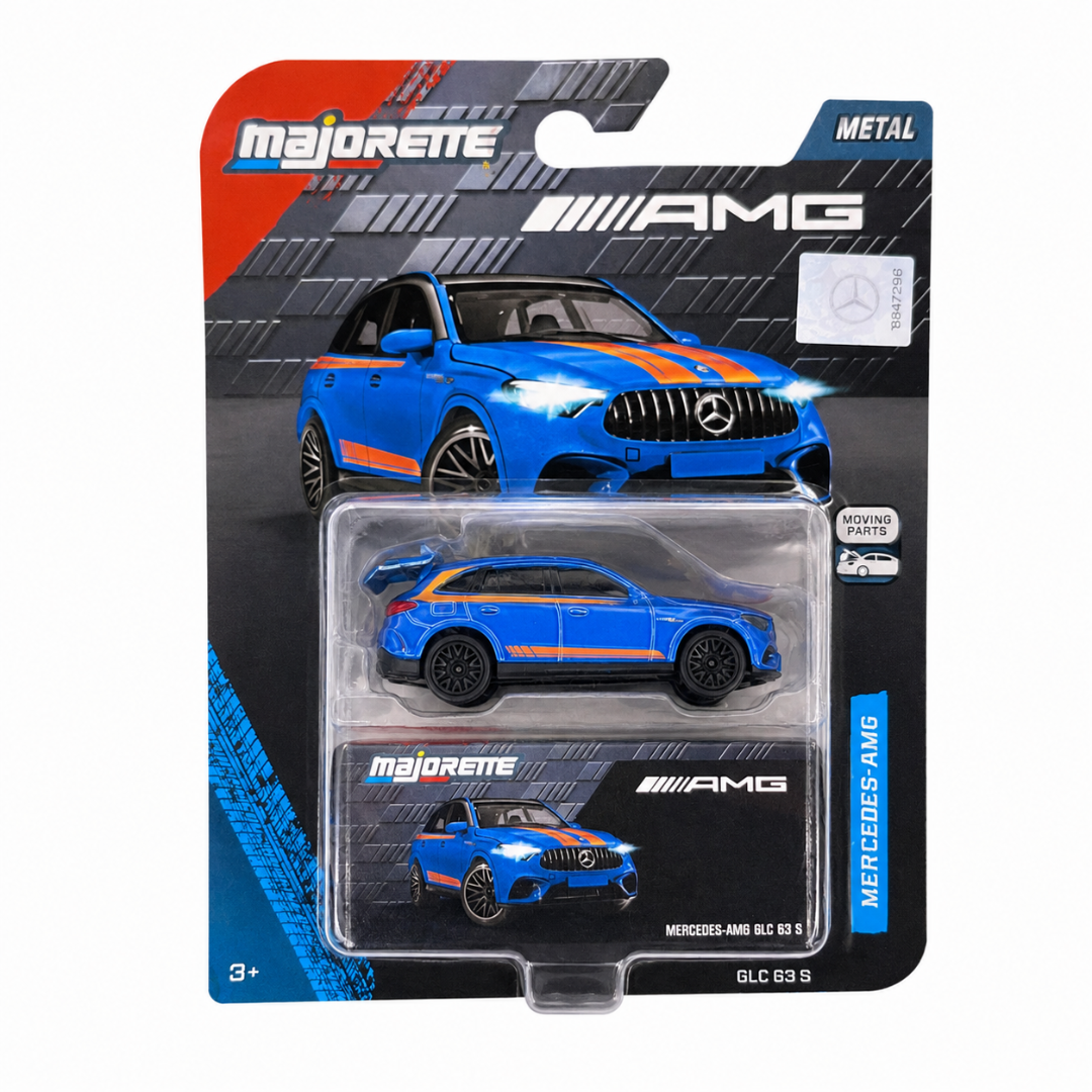 Majorette Mercedes-AMG GLC 63 S 1:64 Die-Cast SUV Opening Parts