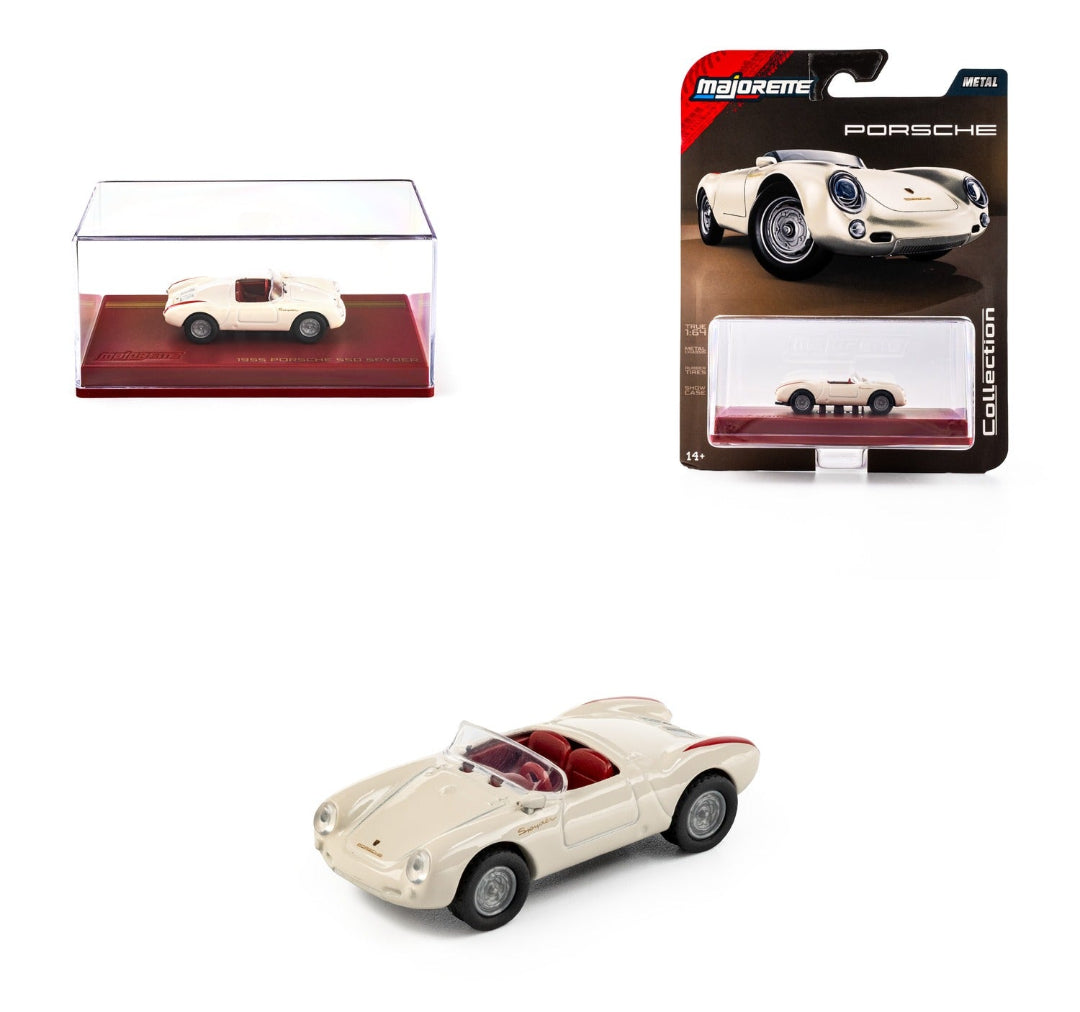 Majorette Porsche 550 Spyder 1:64 Scale Metal Die-Cast Model Car
