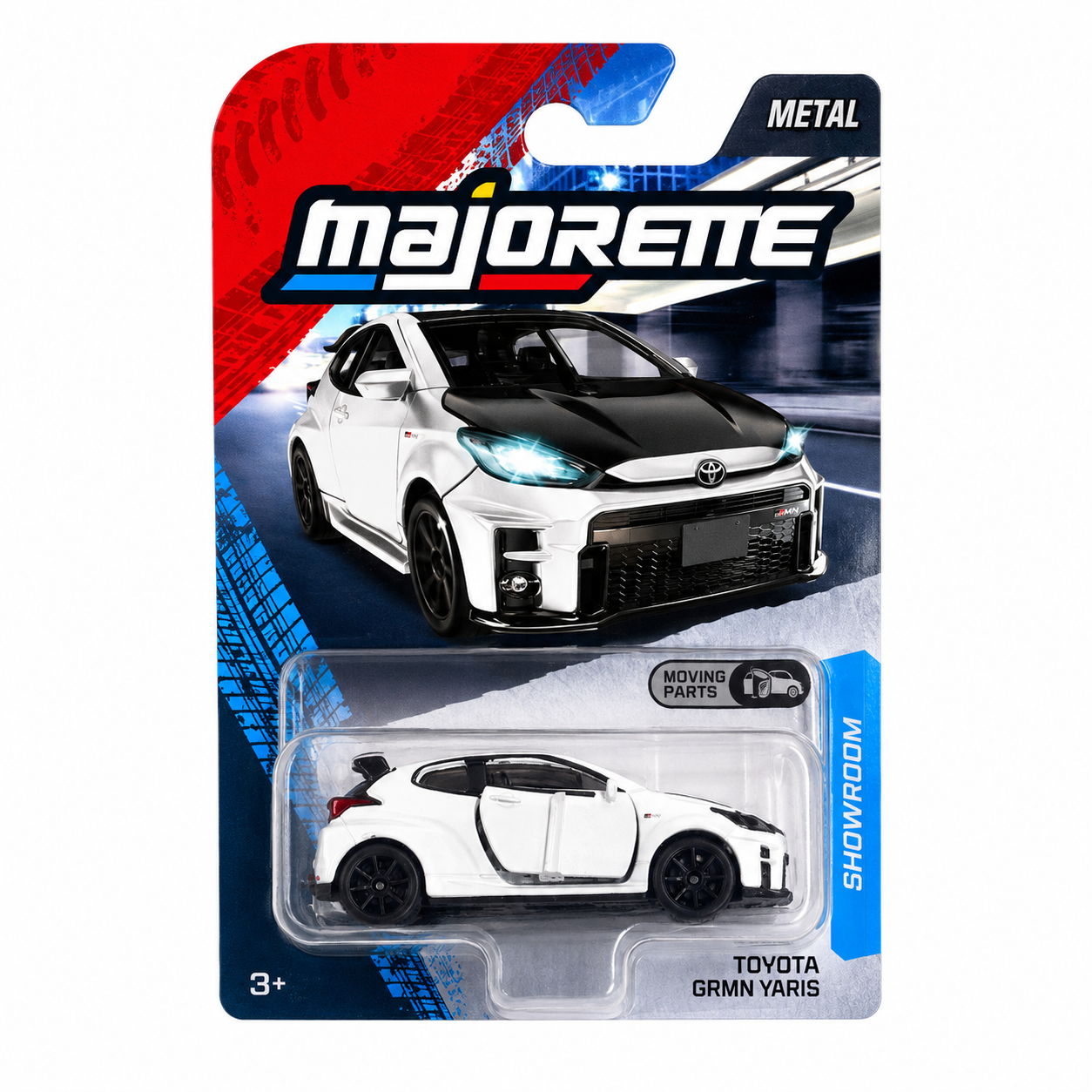 Majorette Toyota GRMN Yaris Die-Cast Metal Toy Car